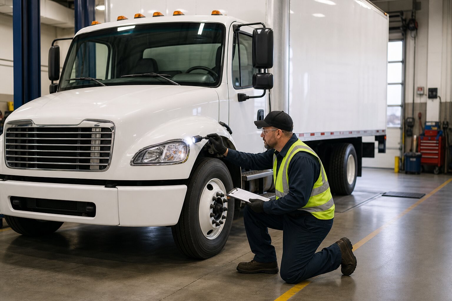 DOT Inspection Preparation Checklist for Medium-Duty Fleets