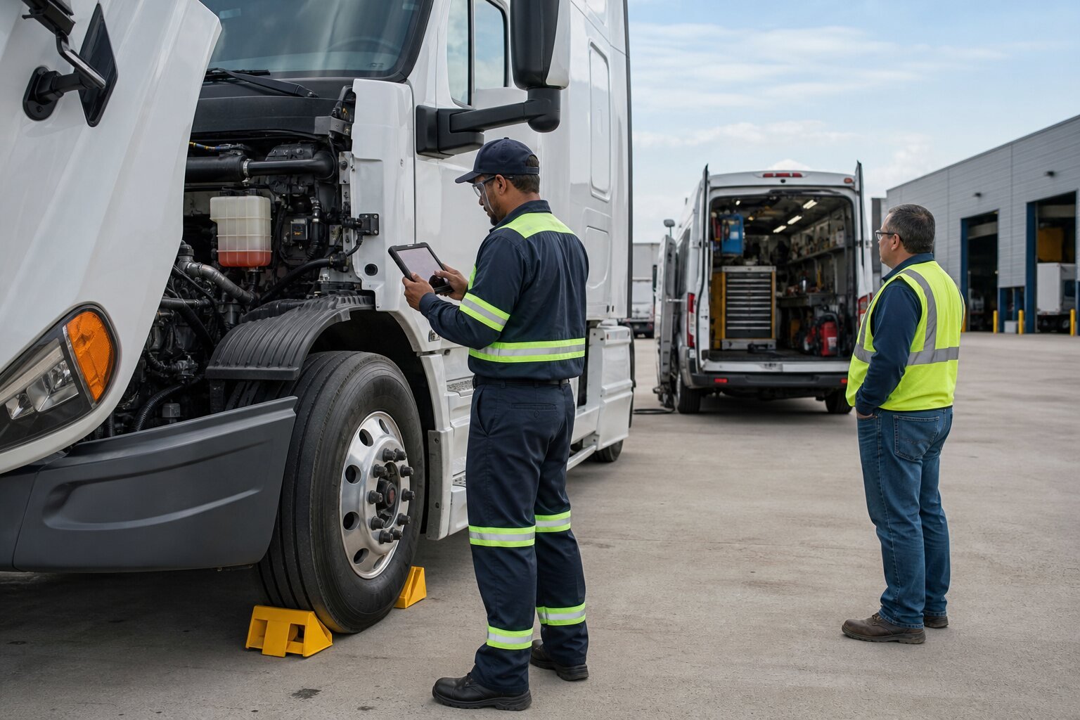 Mobile Truck Repair vs. Shop Service